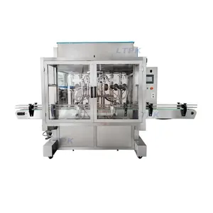 QZDSF1000 Automatic Servo Piston Filling Machine 6 heads Automatic Filling And Packaging Machine For Shampoo Cream Paste