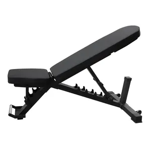 Hot Verkopende Gym Commerciële Fitnessapparatuur Gewichtheffen Bench Fitness Workout Multifunctionele Halter Verstelbare Bank