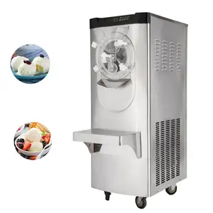 Congélateur vertical pour crème glacée 30-36L/H Machine à gelato Machine à crème glacée dure