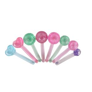 顔フェイシャルマッサージャー用アイスグローブ脱毛 & グローイングスキン用ローラー、アンチエイジング凍結療法ツール - Product Image 5