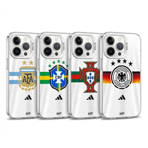 Coque de téléphone personnalisée Coupe du Monde de Football 2026 – Écusson des Équipes Nationales – Housse de protection pour les matchs USA, <span class=keywords><strong>Canada</strong></span>, Mexique – Accessoires pour fans iPhone et Samsung - Product Image 1