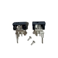 ZSTC C-BOX. . Poignée d'interconnexion/extraction type IET, levier noir, bouton gris, bas, haut 20817-652 20817-654