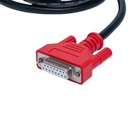 Câble de diagnostic universel OBD2 Linkyou DB15 pour voitures DS808/MS905/MS906/MS908, 1,5 mètre, 12-24V, garantie 1 an