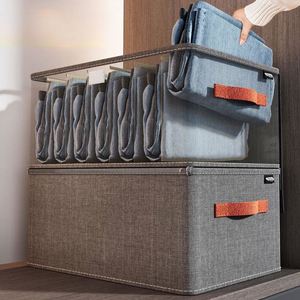 Approvisionnement d'usine Garde-robe <span class=keywords><strong>Pantalon</strong></span> Organisateur Pliable Culotte Chaussettes Vêtements <span class=keywords><strong>Tiroir</strong></span> Sous-Vêtements Cubes De Stockage Diviseur - Product Image 5