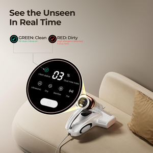 Cordless UV-C Mattress <b>Vacuum</b> Cleaner Wireless <b>Portable</b> Handheld <b>Vacuum</b> 6-Layer HEPA Filtration for Sofa Bed Carpet - Product Image 3