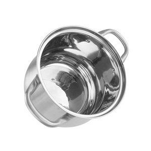 Équipement de restauration commerciale, ensemble de casseroles de différentes tailles, pot à soupe en acier inoxydable à double paroi pour restaurant - Product Image 5