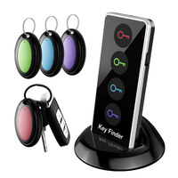 Traceur GPS intelligent anti-perte pour la maison, mini-traceur de navigation, télécommande sans fil, localisateur de clés en plastique