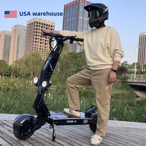 Wholesale Usa Stock Supplier Warehouse E Scooters 72V 8000W 75Mph Dropshipping Adult Electric Scooter Price With Free Shipping