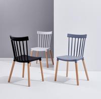 Chaise de stade empilable en plastique de qualité supérieure pour restaurant, repas en plein air, cuisine, maison, design moderne, mobilier commercial et domestique