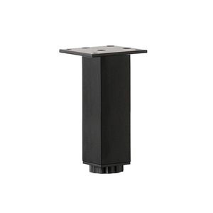 <b>Adjustable</b> <b>Square</b> Aluminum Alloy Cabinet Legs E80 One Piece Molding Minimalist Design Easy Installation Furniture Support - Product Image 3