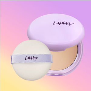 LIPHIP Blur <b>Powder</b> Pact 02 Natural Sebum Control <b>Compact</b> <b>Powder</b> Soft Focus Blurring Effect Long Lasting Matte Finish - Product Image 2