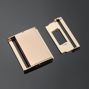 Hebilla Metálica de Liberación Lateral de 50 mm, Aleación de Zinc, para Bolsos, Duradera, en Dorado Claro, Plateado y Negro - Product Image 1