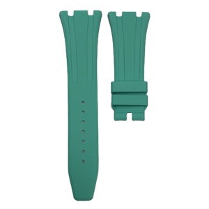 Bracelet de montre en caoutchouc respirant à motif GG de 26 mm avec fermoir papillon, compatible avec <span class=keywords><strong>Casio</strong></span> GA2100, résistant à l'eau, luxe rose - Product Image 5