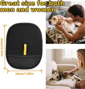 Gants en gros pas chers pour enlever les poils d'animaux (chats) - Product Image 3