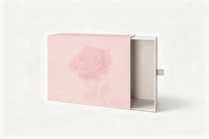 Custom Fashion Elegant Rectangular Drawer Gift Garment Paper <b>Box</b> Recyclable Clothing Rigid Cardboard Packaging Boxes With Logo - Product Image 2