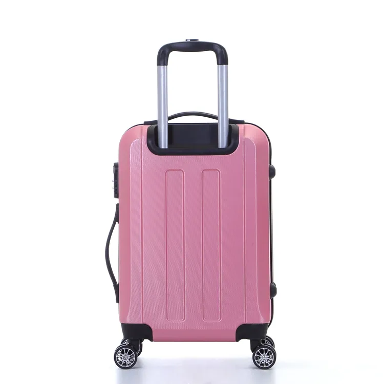 Vente chaude pas cher 3 pièces ensembles ABS bagage à main chariot Portable unisexe Premium bagages durables avec roues universelles