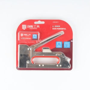 CH CHSG-007-1 Vente en gros usine Agrafeuse manuelle robuste en acier avec poignée de sécurité 4-8mm pour tissus/textiles - Usage industriel et bricolage - Product Image 1