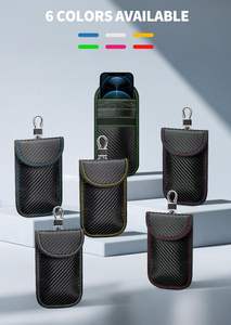 Étui de protection Faraday pour clés de voiture, pochette Faraday anti-RFID pour clés, sacs de protection anti-vol pour clés de voiture, cage de sécurité antivol pour voiture - Product Image 4