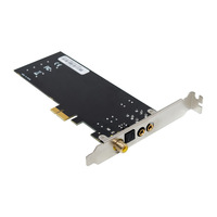 Optik Koaksiyel Çıkışlı PCIe X1 HIFI Ses Kartı ES9018 K2M DAC CM108AH Çip 7.1 Oyun Akışı PC için Çevresel Ses