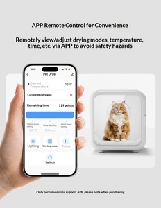 Séchoir intelligent pour animaux de compagnie, entièrement automatique et silencieux, pour chats et chiens, avec contrôle de la température, pour toilettage à domicile - Product Image 5