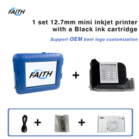 Impresora de Inyección de Tinta Faith de 12.7mm, Mini Impresora Portátil de Mano para Impresión de Códigos de Barras en Envases de Alimentos y Plástico