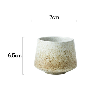 Taza de té de cerámica estética japonesa para entornos de hostelería y hogar - Product Image 2