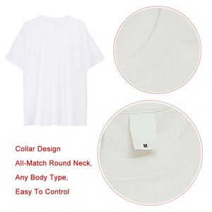 230 Gsm Cotone Organico High Quality Custom All Colours Graphic Bulk Oversized Blank Tshirts Custom Plus Size Men's <b>T</b> Shirts - Product Image 5