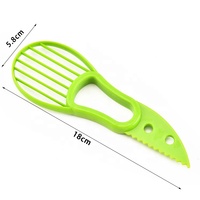 Multifunctionele Plantaardige Avocado Boter Fruit Slicer Cutter Corer Peeler Separator Tool Keuken Accessoires