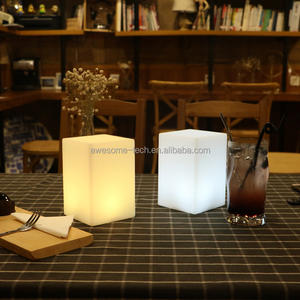 Creative RGB quadrato cubo lampada ricaricabile Led luce notturna per bambini per il bambino - Product Image 6