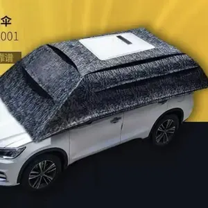 Mát mẻ xuống xe của bạn với mynew tự động xe Sun dù để che nắng Windproof Bìa Xách Tay Xe ô lều