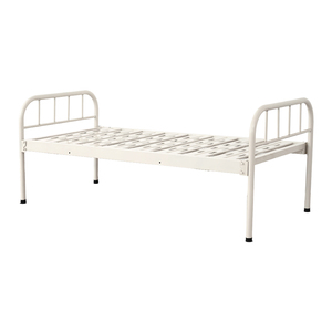 <span class=keywords><strong>Lit</strong></span> d'hôpital en métal durable de haute qualité, directement de l'usine, avec matelas pour des soins confortables aux patients à domicile et à l'hôpital - Product Image 4