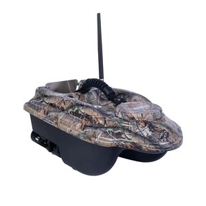 <span class=keywords><strong>Bateau</strong></span> à appâts télécommandé pour acteurs de pêche, avec pilote automatique <span class=keywords><strong>GPS</strong></span> double compartiment, portée 500m, LED, en plastique ABS noir, 1.5kg - Product Image 2