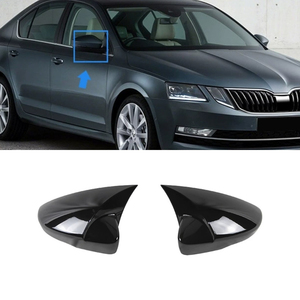 Coques de protection pour rétroviseurs latéraux de voiture, capuchons de rétroviseurs pour Skoda Octavia 2015-2017, kit carrosserie, accessoires auto - Product Image 1