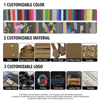 Sac à dos tactique MASTTAC en nylon 500D imperméable et durable, pour la randonnée et le camping en plein air, avec fermeture éclair YKK et boucles Duraflex UTX