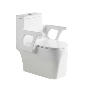 <span class=keywords><strong>WC</strong></span> monobloc en céramique de haute qualité avec accoudoirs, <span class=keywords><strong>pour</strong></span> personnes <span class=keywords><strong>âgée</strong></span>s, idéal <span class=keywords><strong>pour</strong></span> les hôpitaux – Vente directe usine - Product Image 2
