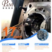 Conception de moules d'injection plastique par des experts P&M avec système de canaux froids et service de fabrication de moules de précision