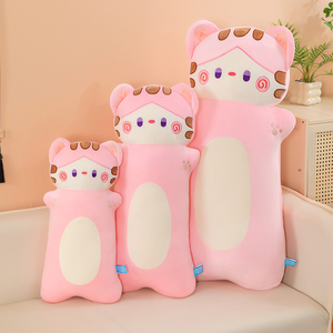Extra Long <b>Cat</b> <b>Plush</b> Pillow Wholesale, 3 Sizes PP Cotton Stuffed Animal for Gift Stores & Promotional Use - Product Image 5
