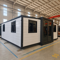 Maison préfabriquée extensible en conteneur isolé de 20 pieds ou 40 pieds, 2, 3, 4 ou 5 chambres à coucher, à vendre, maison préfabriquée de luxe, maison portable, casa portable