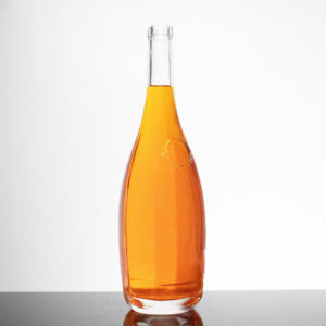 Bouteilles de vin uniques, bouteilles de whisky, mini-bouteilles de vin en verre de 750 ml avec <span class=keywords><strong>bouchon</strong></span> - Product Image 2