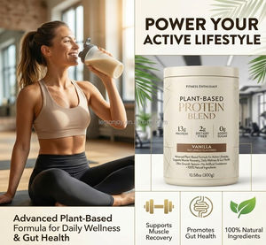 Aislado de Proteína de Arroz Fermentado Hidrolizado en Polvo, Perfil Completo de Aminoácidos a Base de Plantas para la Recuperación Muscular y la Nutrición Diaria - Product Image 4