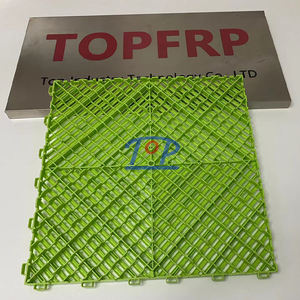 Carreaux de sol antidérapants de garage en PP Carrelage de sol en plastique pour salle de lavage de voiture - Product Image 6