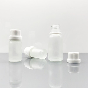 Botellas de Vidrio Transparente Esmerilado de 5ml-30ml para Aceites Esenciales, Opciones de Botellas Esmeriladas Blancas y Oscuras para Soluciones Concentradas - Product Image 4