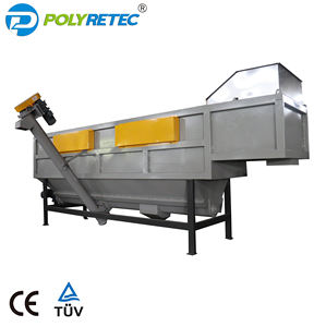 Yüksek kapasiteli yüksek dereceli ABS PS PP araba tamponları e-atık Tv artıkları sürtünme yıkayıcı ile yıkama geri dönüşüm makineleri - Product Image 4