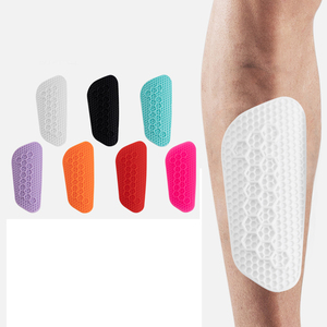 Mới Đến Thiết Kế Tiện Dụng Màu Đỏ Tím Màu Xanh Di Động Bền Mỏng Cao Su Silicone Bóng Đá Miếng Đệm Ống Chân Bóng Đá Bảo Vệ Chân Cho Người Lớn - Product Image 2