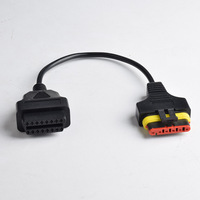 Cable de Diagnóstico OBD de 16 Pines a 6 Pines para Motocicleta Benelli, Cable Conector de 6 Pines