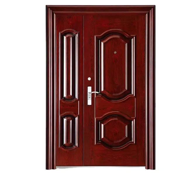 ตุรกีการรักษาความปลอดภัยประตู2 In One การรักษาความปลอดภัยประตูเหล็กเกราะกระสุนประตู