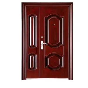 Bulletproof Turkish Security Doors 2 In 1 Security Steel Door Armoured Bulletproof Door