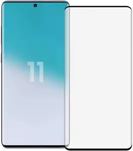 Vidrio templado de teléfono móvil de cubierta completa para Samsung Galaxy S10 S20 Plus Protector de pantalla de dureza Ultra 9H