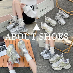 Dropshipping logotipo personalizado hombres caminar estilo transpirable plataforma gruesa moda Zapatillas Unisex Casual diseñador zapatos para mujeres - Product Image 3