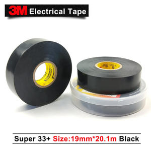 <span class=keywords><strong>Cinta</strong></span> <span class=keywords><strong>Aislante</strong></span> Eléctrica de Vinilo PVC Negra de 0.18mm con Adhesivo 3M <span class=keywords><strong>33</strong></span>+ - Product Image 4